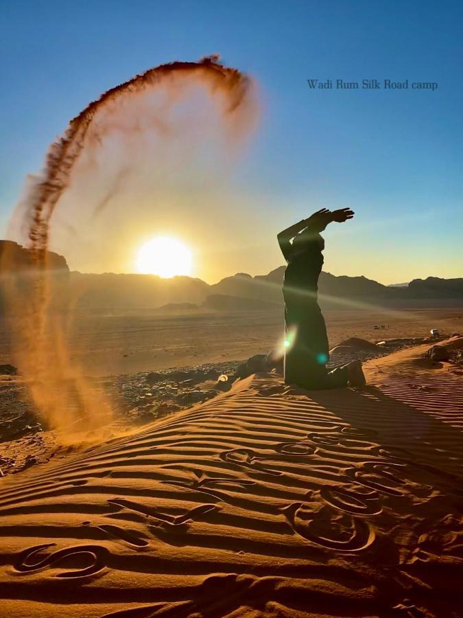 Wadi Rum Silk Road Camp المظهر الخارجي الصورة