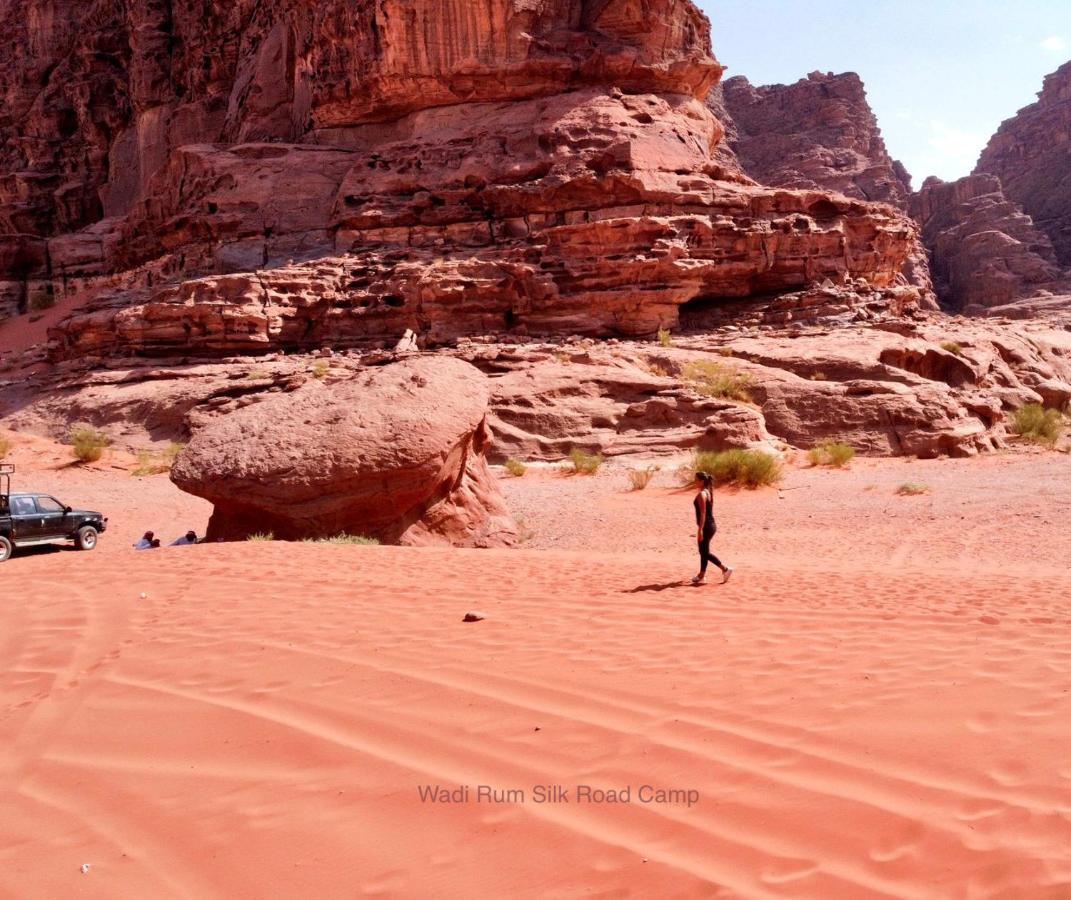 Wadi Rum Silk Road Camp المظهر الخارجي الصورة