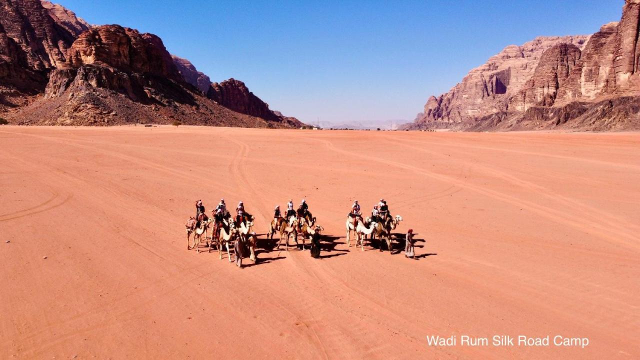 Wadi Rum Silk Road Camp المظهر الخارجي الصورة