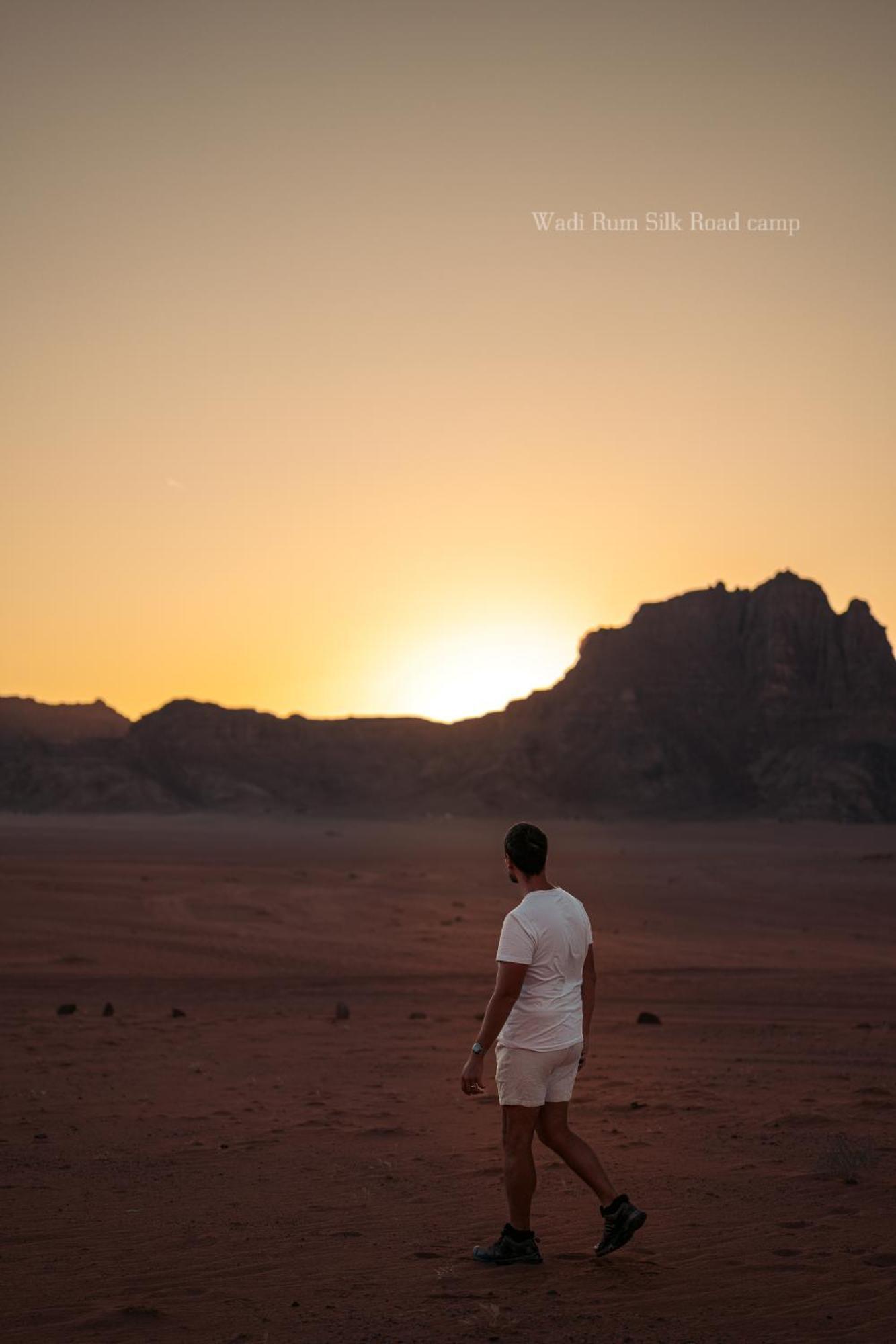 Wadi Rum Silk Road Camp المظهر الخارجي الصورة